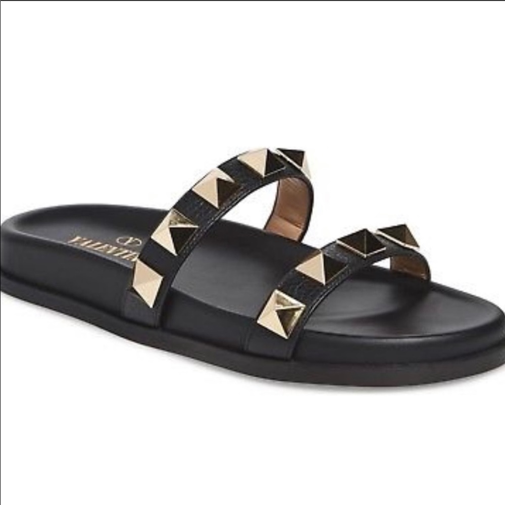 Valentino Sandals rockstud BRAND NEWin box sz 40.5